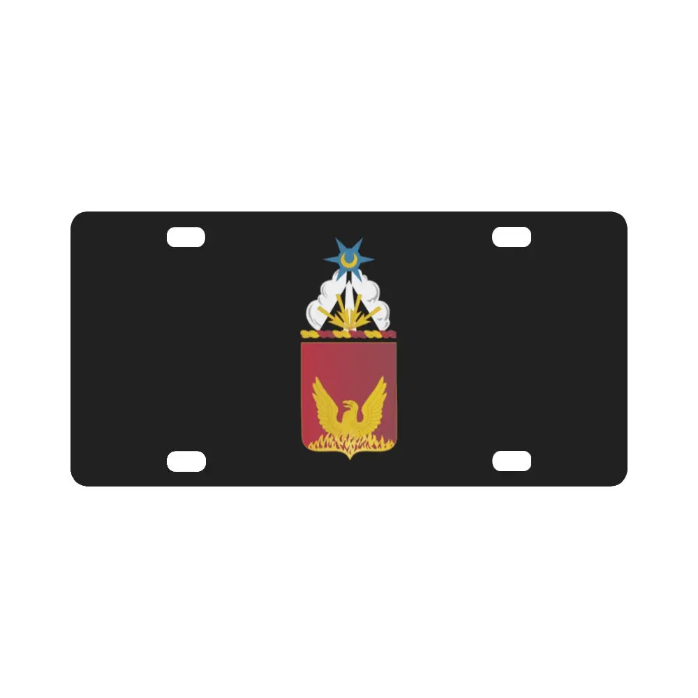 Army - Coa - 39Th Field Artillery Regiment Wo Txt Classic License Plate 1