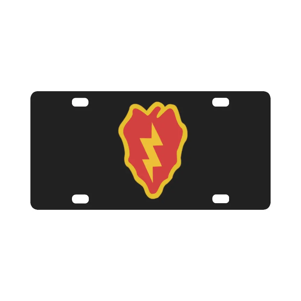 Ssi - 25Th Infantry Division X 300 Classic License Plate 1