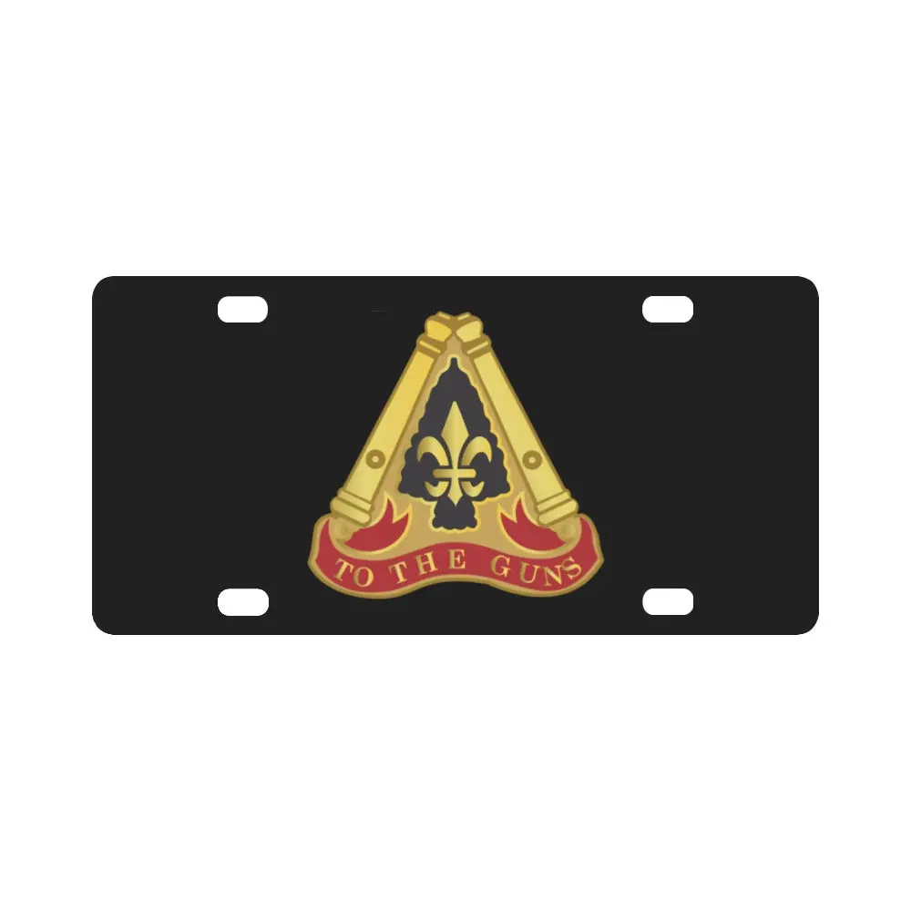 Army - 54Th Field Artillery Brigade Wo Txt Classic License Plate 1