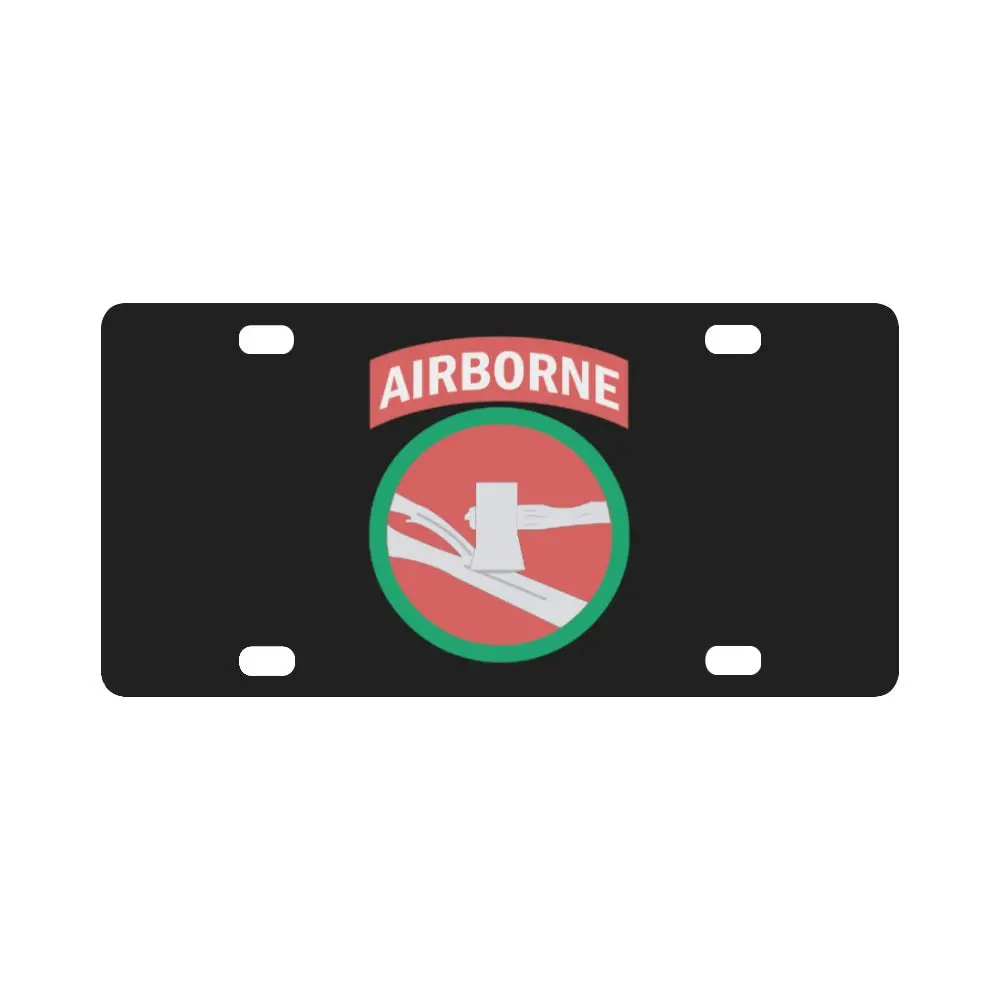 Ssi - 84Th Infantry Division W Airborne Tab X 300 Classic License Plate 1