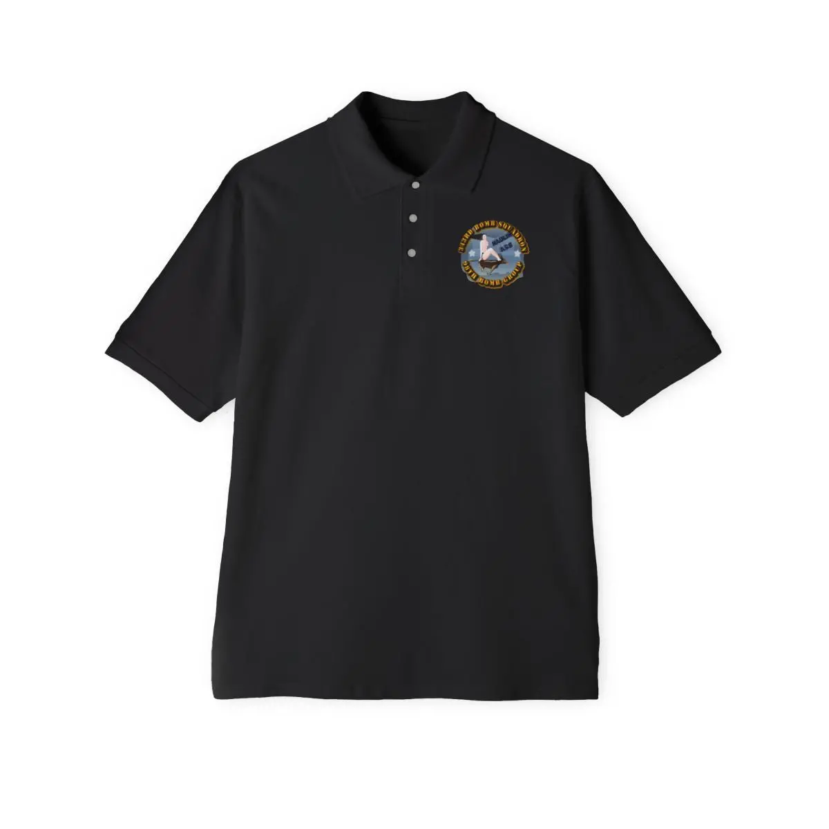 Men's Piqué Polo - Aac - 343Bs - 98Bg - Haulin Ass 2