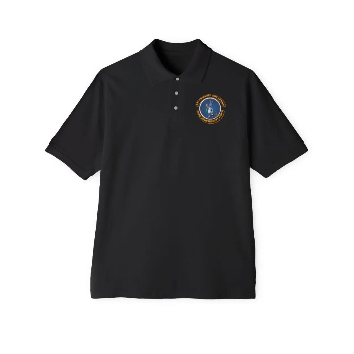 Men's Piqué Polo - Aac - 427Th Bomb Squadron - 303Rd Bombardmant Group 2