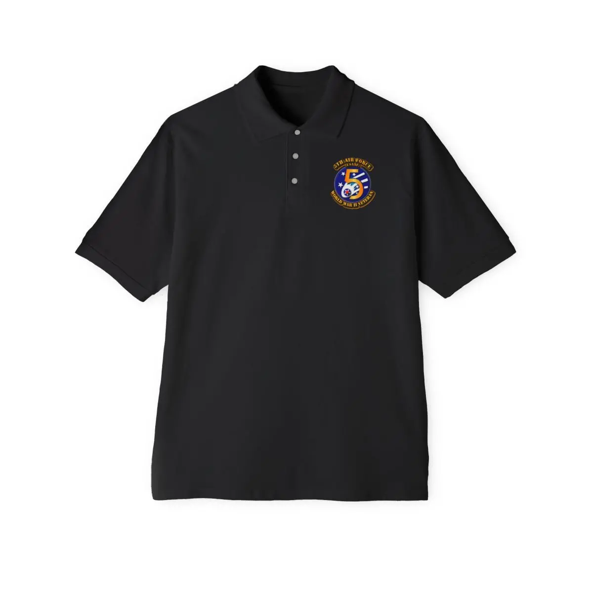 Men's Piqué Polo - Aac - 5Th Air Force - Usaaf 2