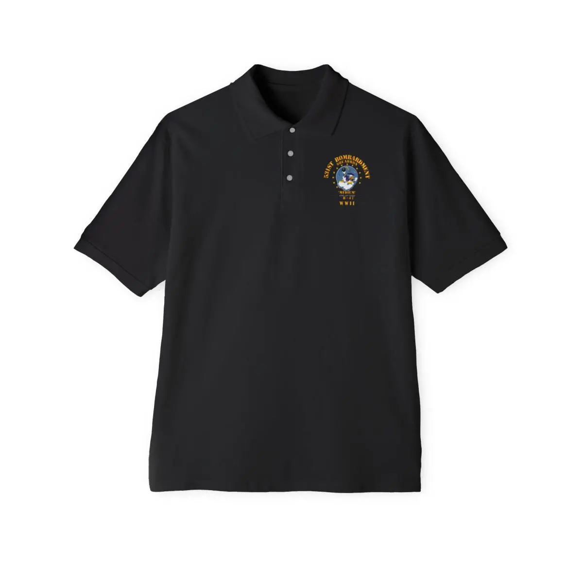 Men's Piqué Polo - Aac - 531St Bomb Squadron - Wwii 2