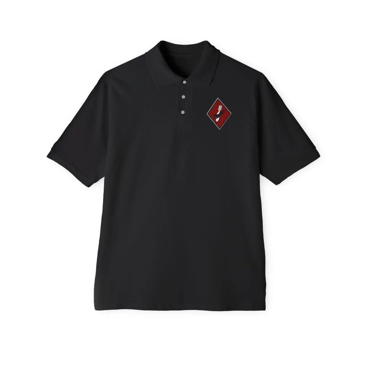 Men's Piqué Polo - Aac - Ssi - 53Rd Bomb Squadron - V1 2