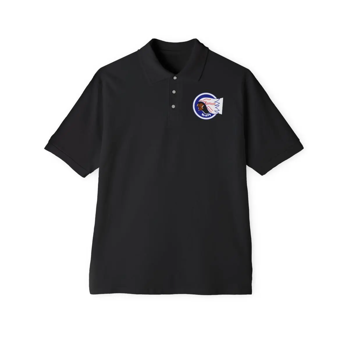Men's Piqué Polo - Ssi - Aac - 345Th Bomb Group - Air Apaches 2