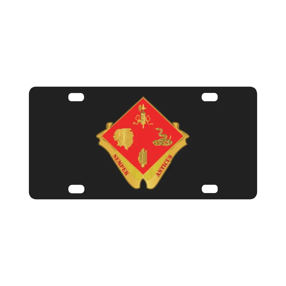 Army - 45Th Division Artillery Wo Txt Classic License Plate 1