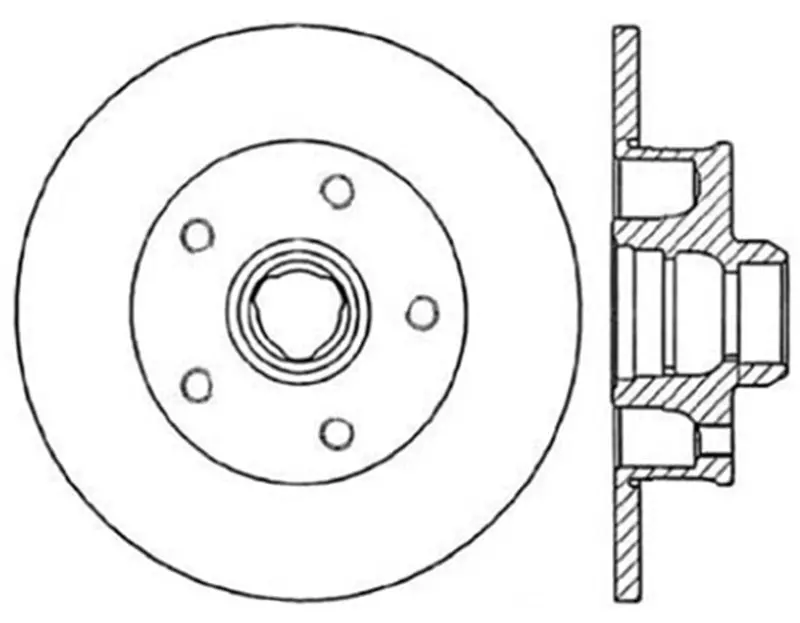 Stoptech Sport Slotted & Drilled Brake Rotors – High-Performance Replacement Set 1