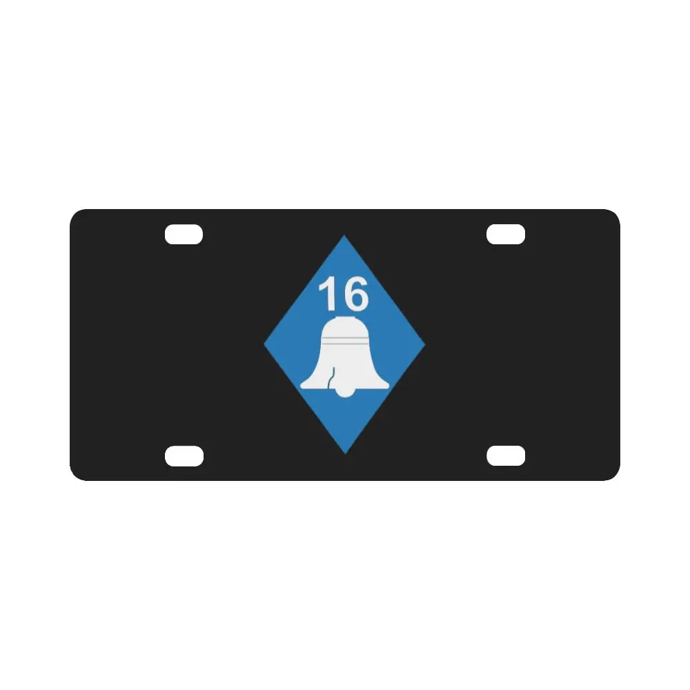 Ssi - 16Th Division X 300 Classic License Plate 1