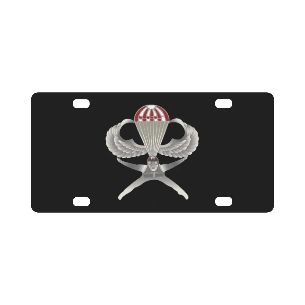 Korean Airborne Special Forces Badge Wo Txt X 300 Classic License Plate 1