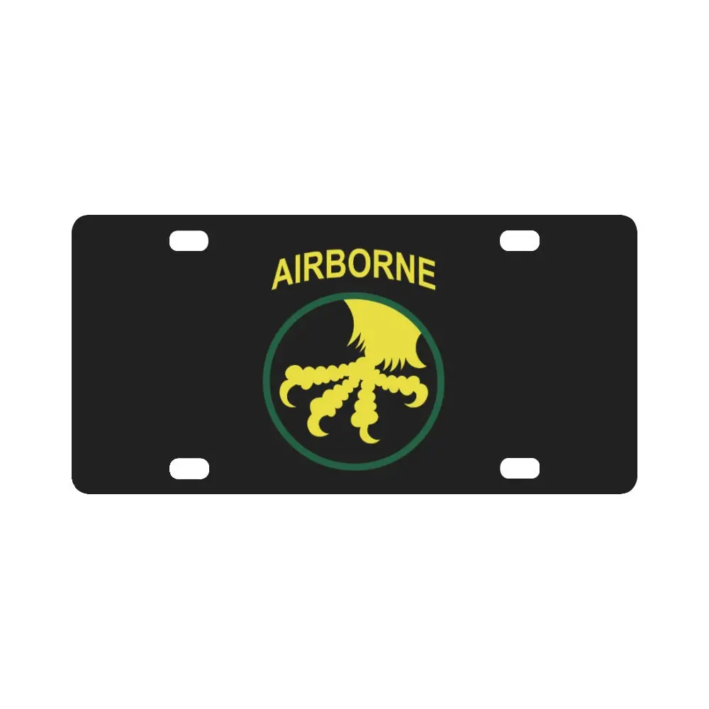 Ssi - 17Th Airborne Division X 300 Classic License Plate 1