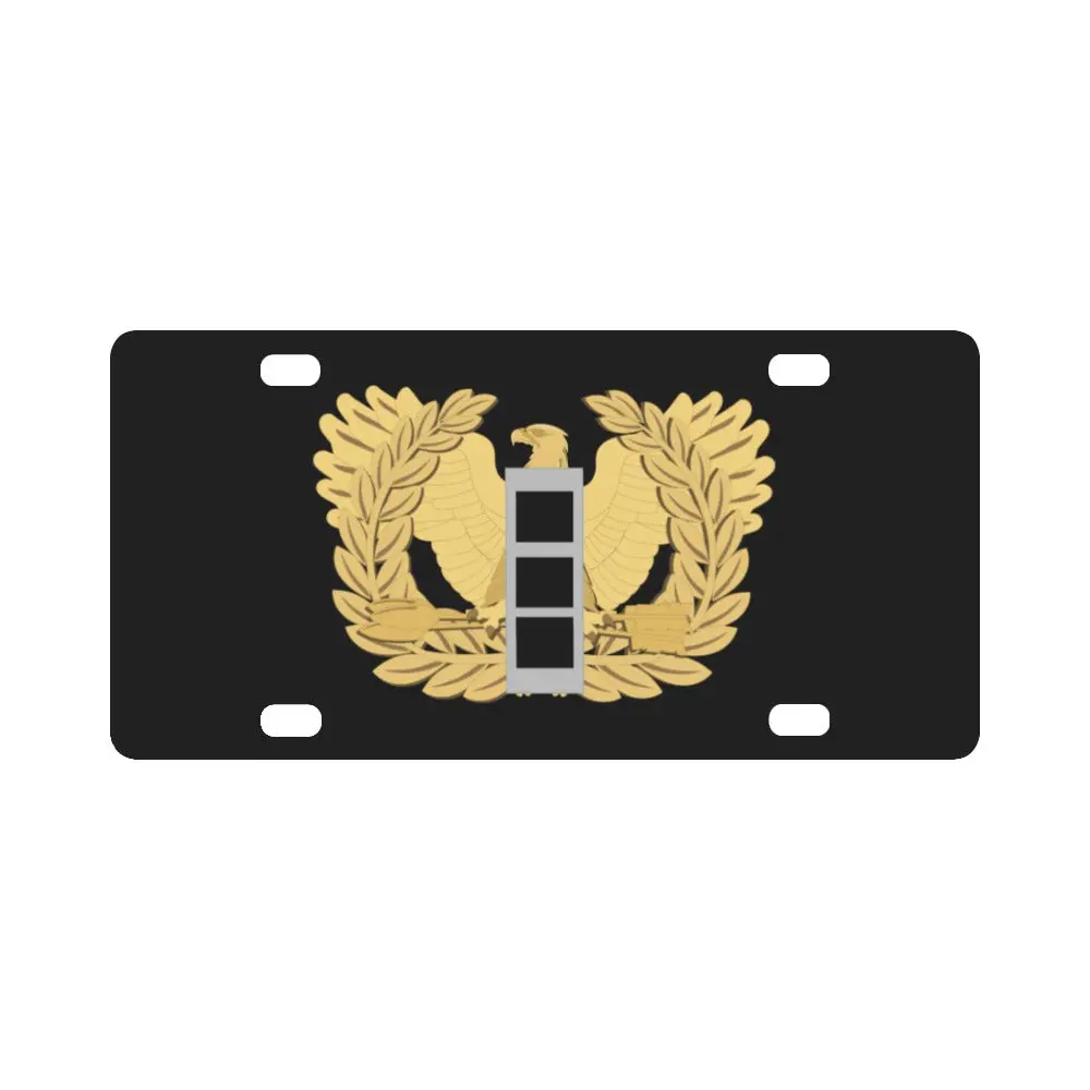 Army - Chief Warrant Officer - W03 - Flat - Eagle And Bar Wo Txt X 300 Classic License Plate 1