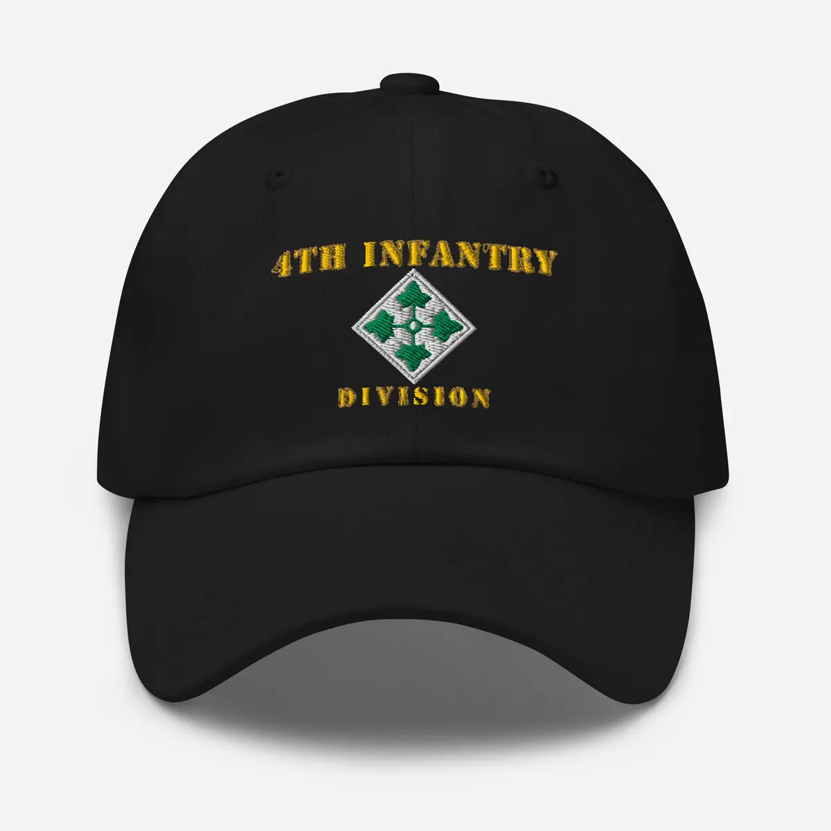Dad Hat - Army - 4Th Infantry Division 1