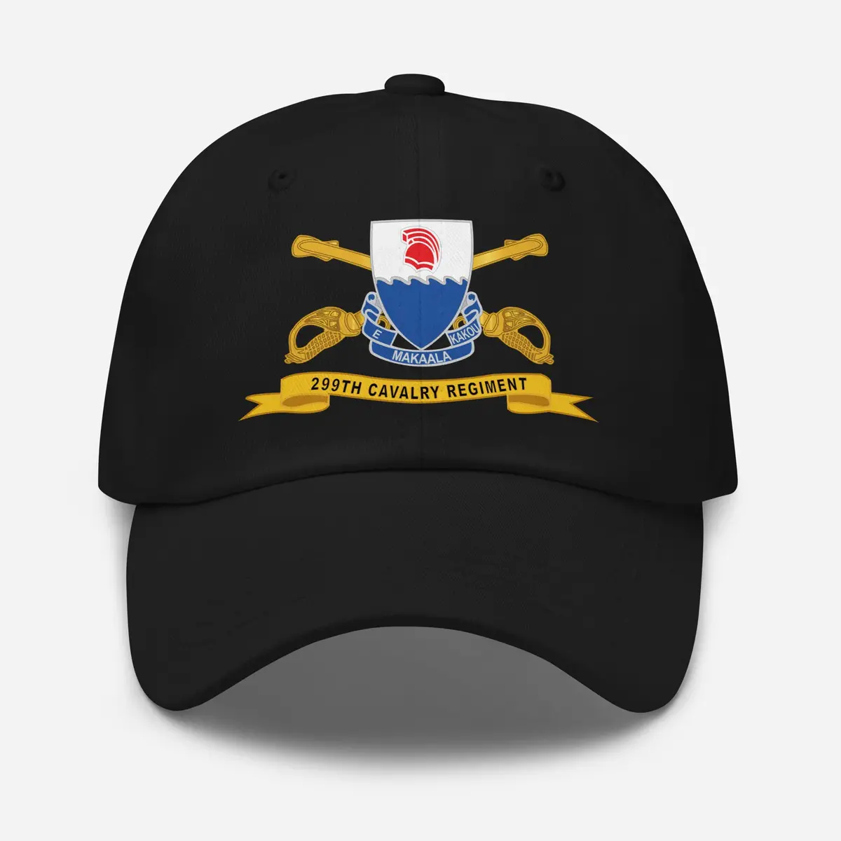 Dad Hat - Army - 299Th Cavalry Regiment W Br - Ribbon X 300 1