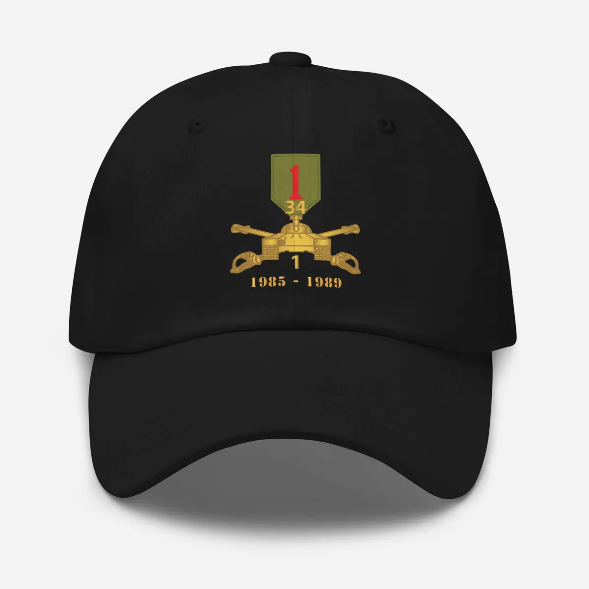 Dad Hat - Army - 1St Id - 1St Bn, 34Th Armor - Dtf 1