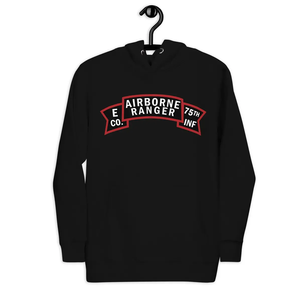 Unisex Hoodie - Army - E Co - Airborne Ranger - 75Th Infantry - Hoodie 1