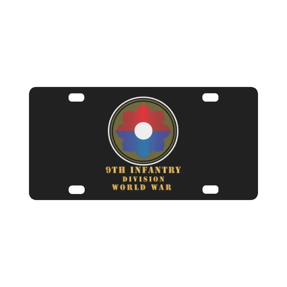 Army - 9Th Infantry Division, World War Ii X 300 Classic License Plate 1