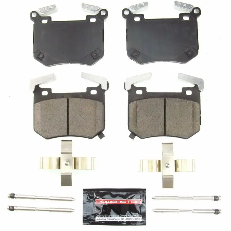 Power Stop Z23 Evolution Sport Brake Pad Set With Hardware For 2018–2019 Kia Stinger Rear Axle 1