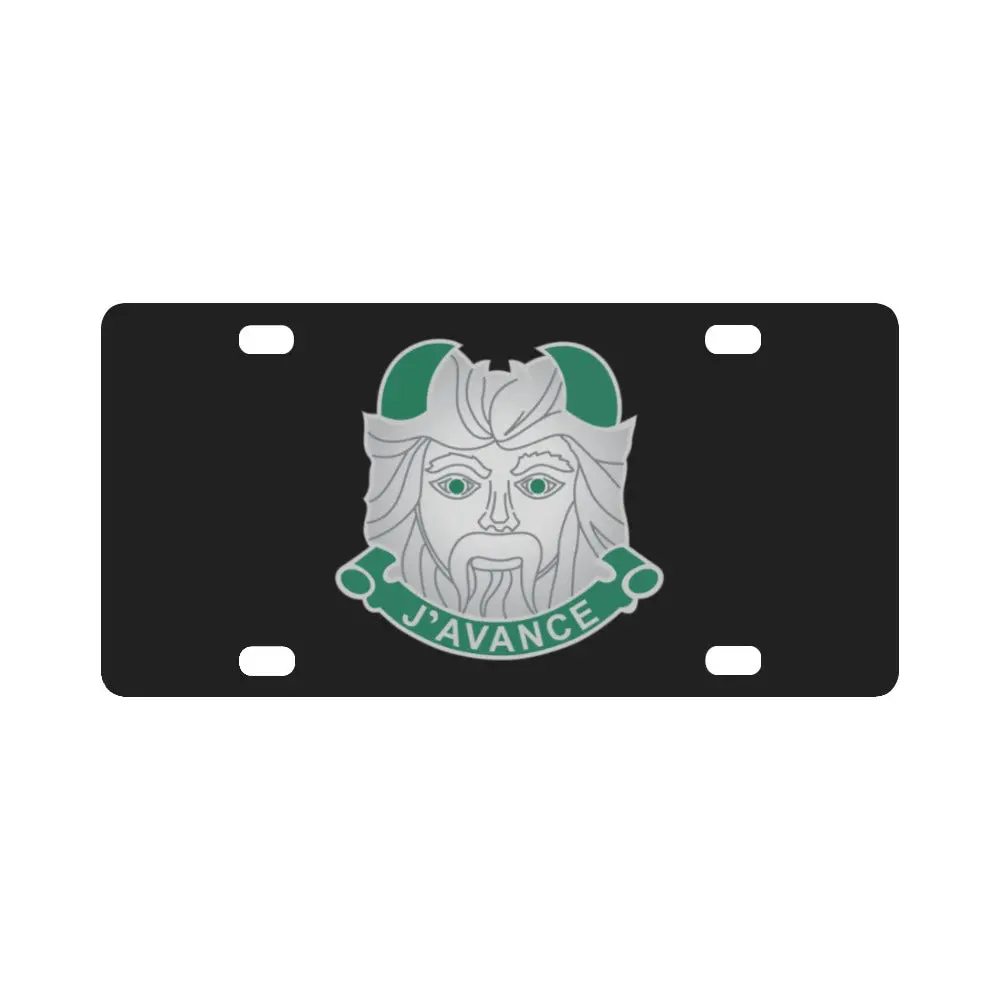 Dui - 11Th Armored Division X 300 Classic License Plate 1