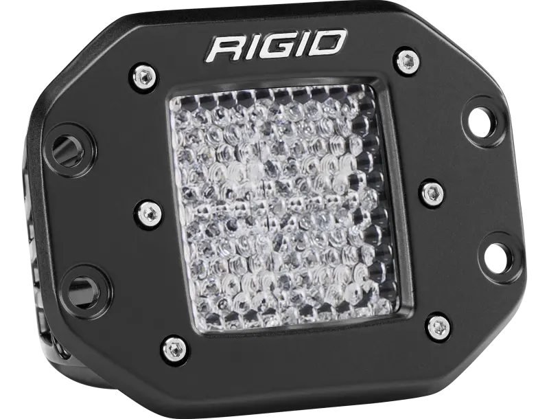 Rigid Industries Dually Flush-Mount Led Light – 60-Degree Beam Pattern, Single Unit 1