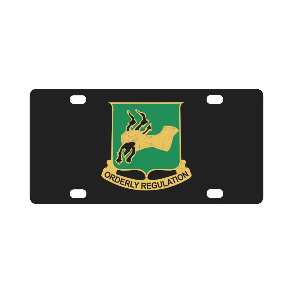 Dui - 720Th Military Police Battalion X 300 Classic License Plate 1