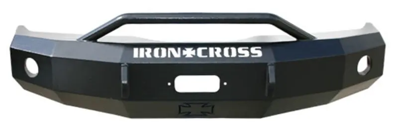 Iron Cross 99-02 Chevrolet Silverado 1500 Heavy Duty Push Bar Front Bumper - Matte Black 1