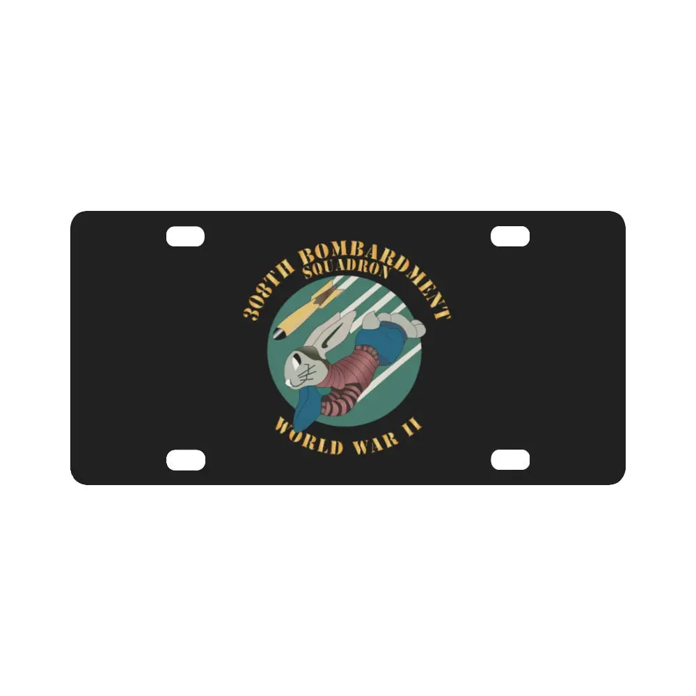 Aac - 308Th Bombardment Squadron - Wwii X 300 Classic License Plate 1