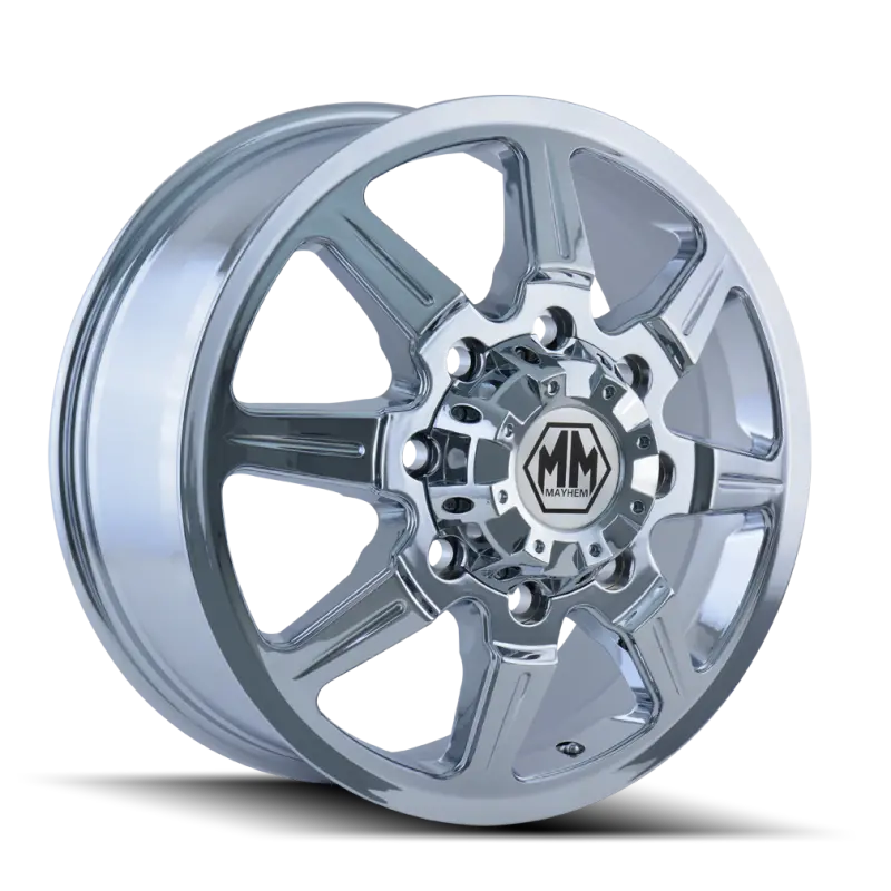 Mayhem Monstir Chrome Front Wheel – 17X6.5 Inches, 8X210 Bolt Pattern, 134Mm Offset 1