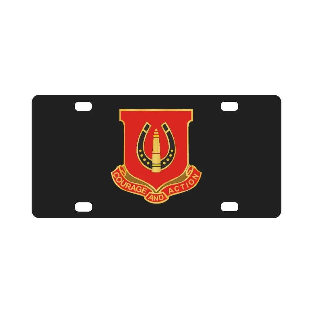 Army - 26Th Field Artillery Wo Txt Classic License Plate 1