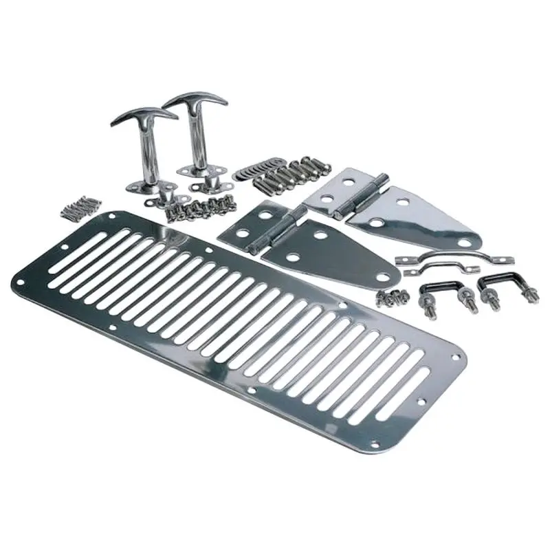 Rampage Stainless Steel Hood Set For 1978–1983 Jeep Cj5 1