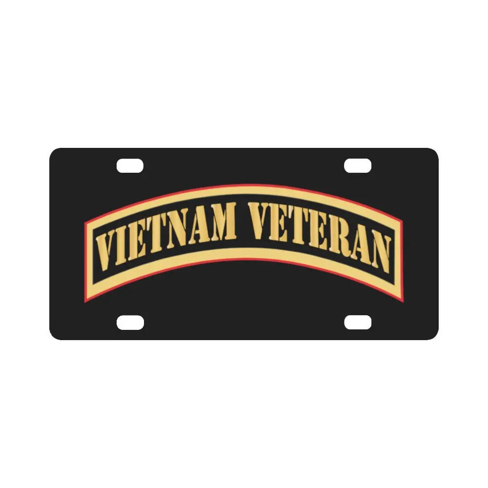 Army - Vietnam Veteran Tab - Gold - Artillery X 300 Classic License Plate 1