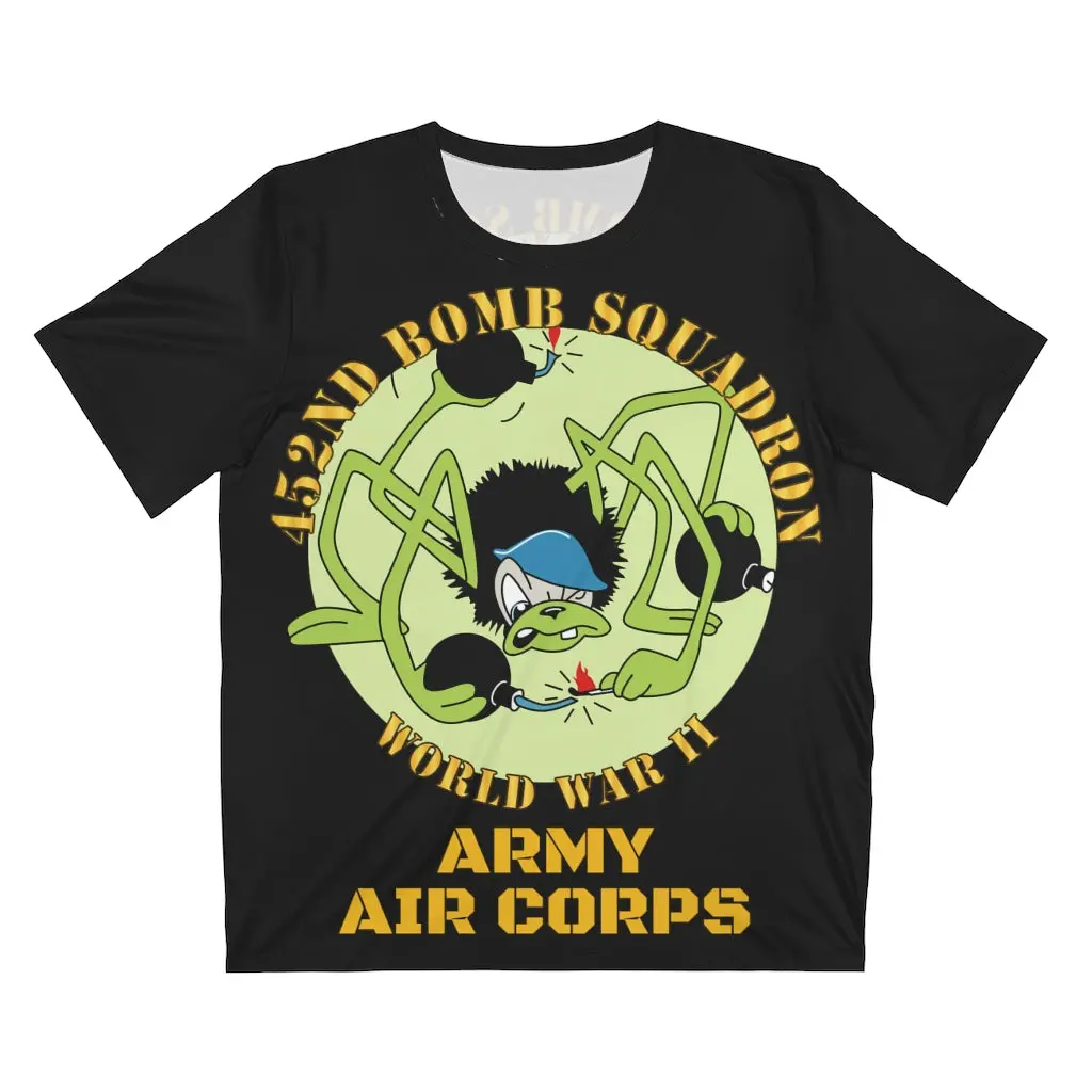Unisex Aop Cut & Sew T-Shirt - 452Nd Bomb Squadron  Squadron - Wwii  Army Air Corps 1
