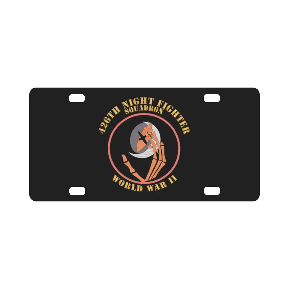 Aac - 426Th Night Fighter Squadron - Wwii X 300 Classic License Plate 1