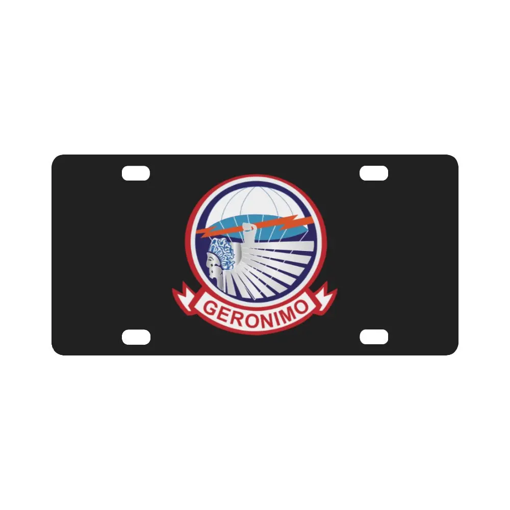 Army - 501St Parachute Infantry Regiment Wo Txt Classic License Plate 1