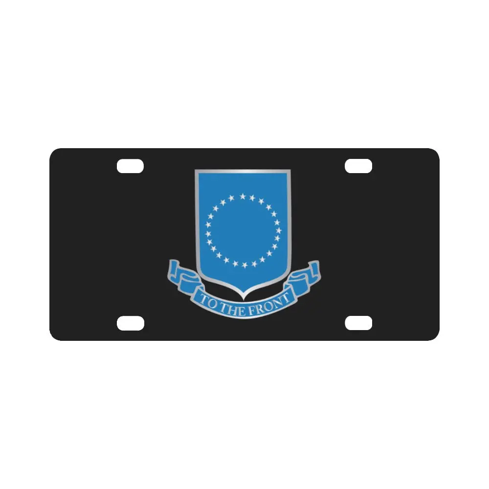 Army - 406Th Infantry Regiment - Dui Wo Txt X 300 Classic License Plate 1