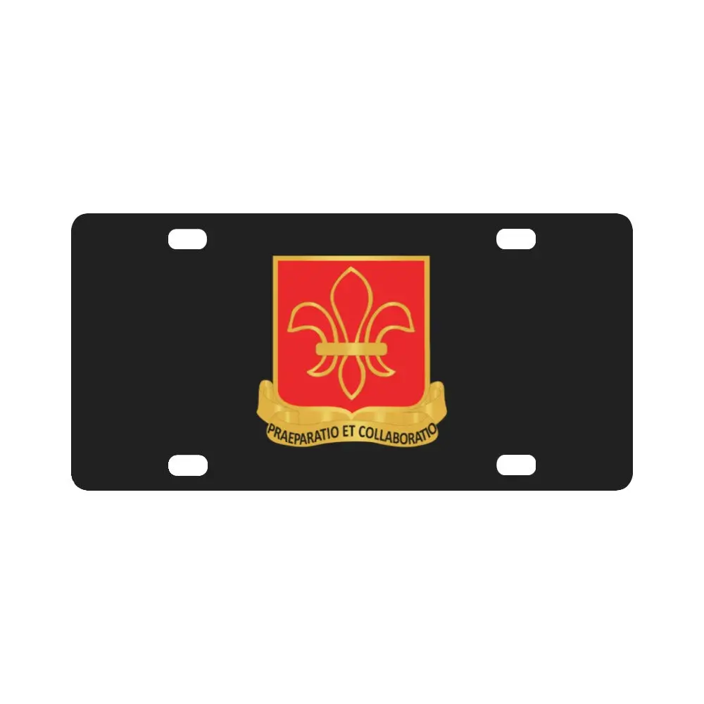 Army - 327Th Field Artillery Battalion - Dui Wo Txt X 300 Classic License Plate 1