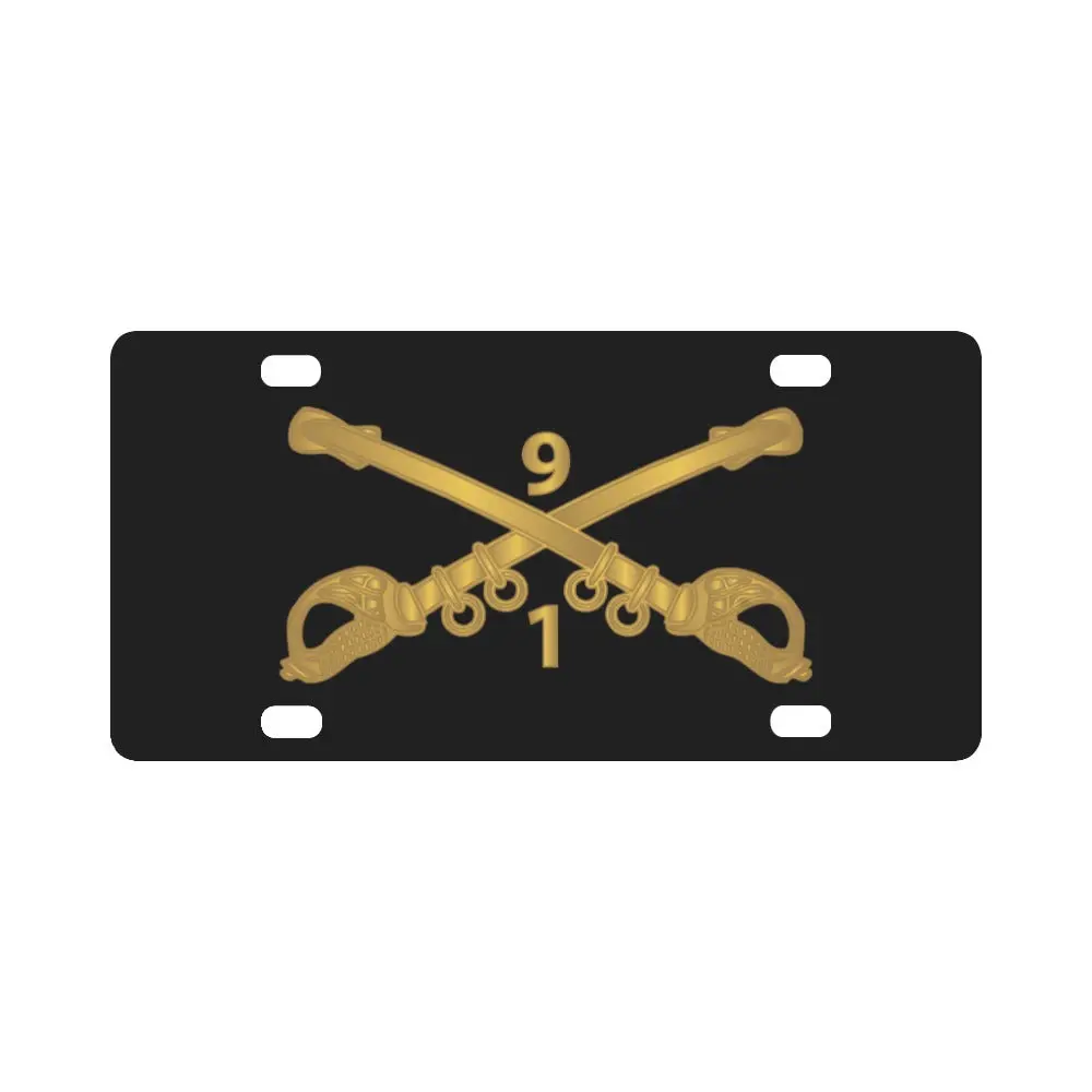 Army - 1St Squadron, 9Th Cavalry Branch Wo Txt X 300 Classic License Plate 1