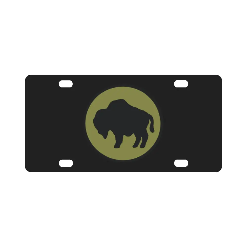 Ssi - 92Nd Infantry Division X 300 Classic License Plate 1