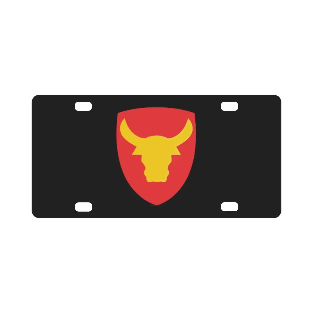 12Th Infantry Division - Ssi Wo Txt - Philippine Division X 300 Classic License Plate 1