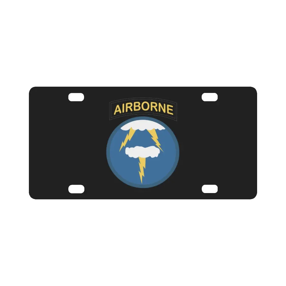 Ssi - 21St Airborne Infantry Division Classic License Plate 1