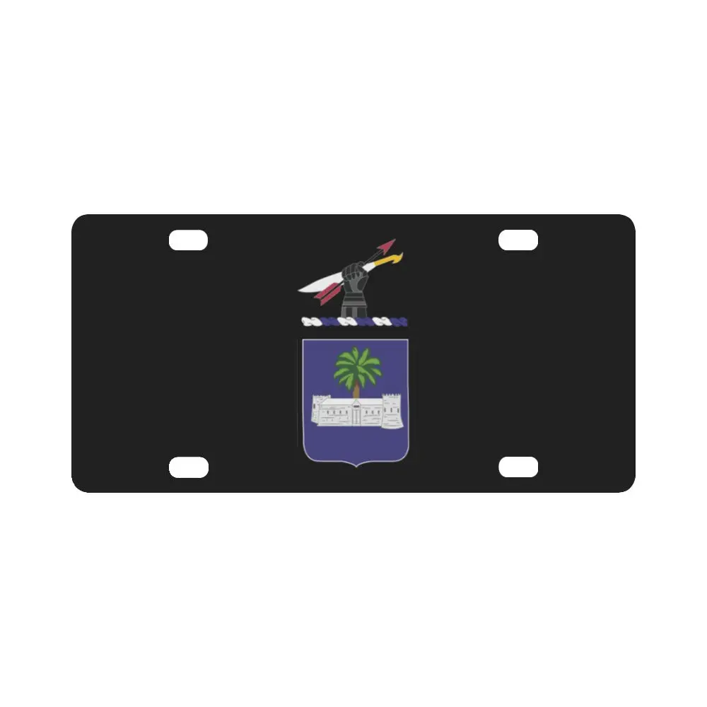 Army - Coa 25Th Infantry Regiment Classic License Plate 1