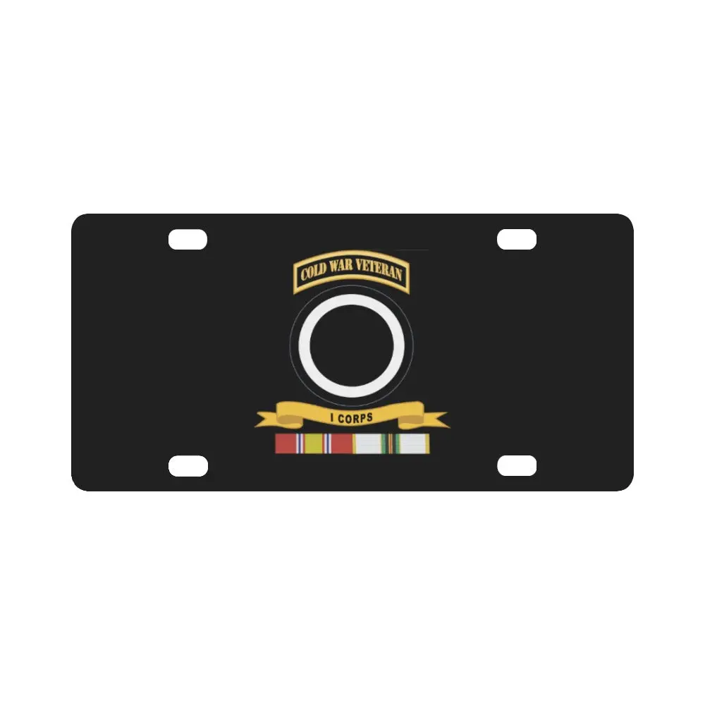 Army - Seventh United States Army W Br - Ribbon Cold War Vet Tab X 300 Classic License Plate 1