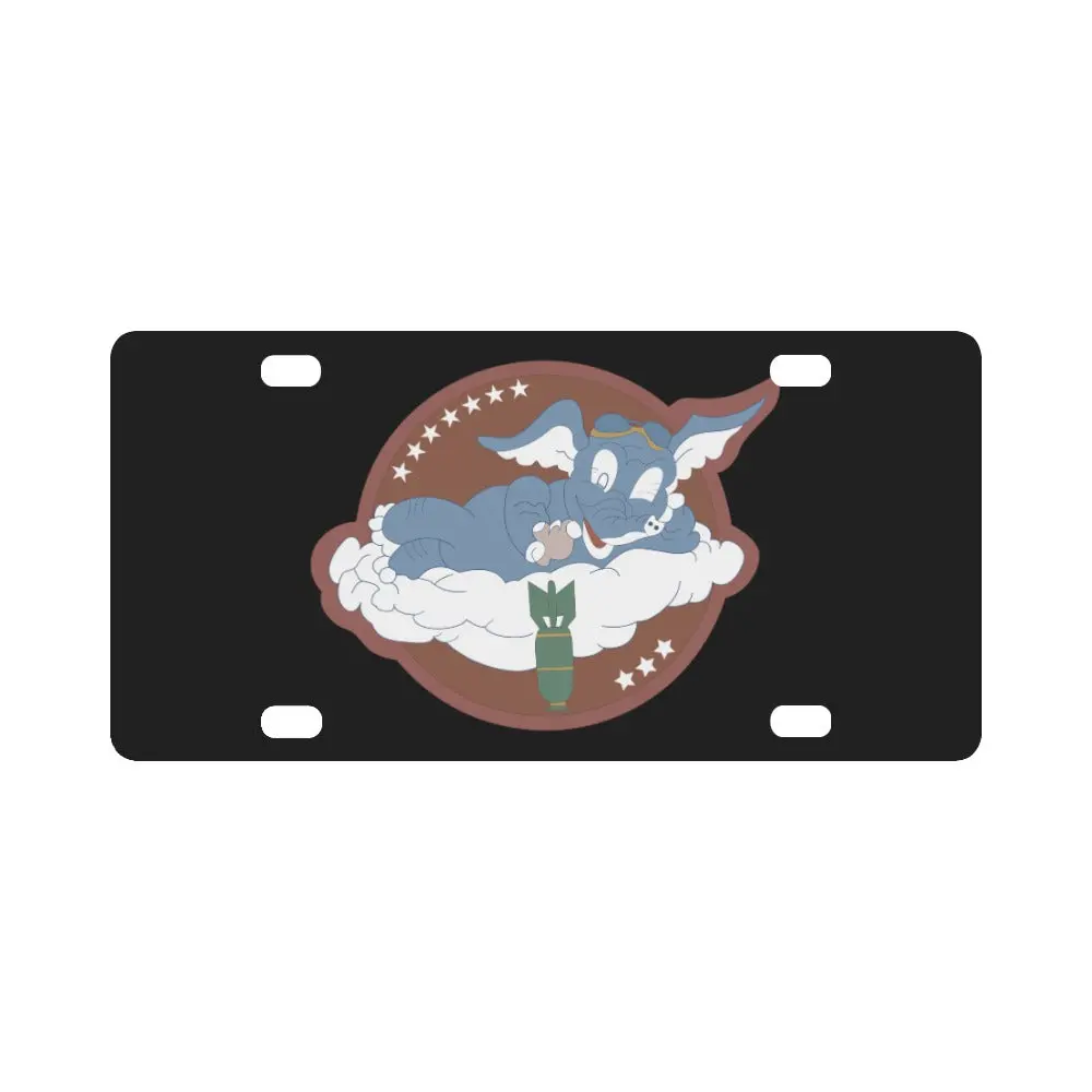 Aac - 873Rd Bomb Squadron, 498Th Bomb Group - 20Th Aaf Wo Txt X 300 Classic License Plate 1
