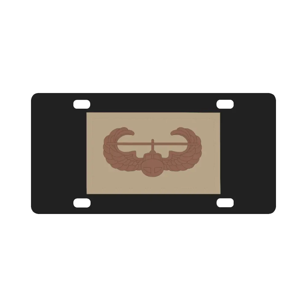 Army - Badge - Air Assault - Subdued - Desert Wo Txt X 300 Classic License Plate 1