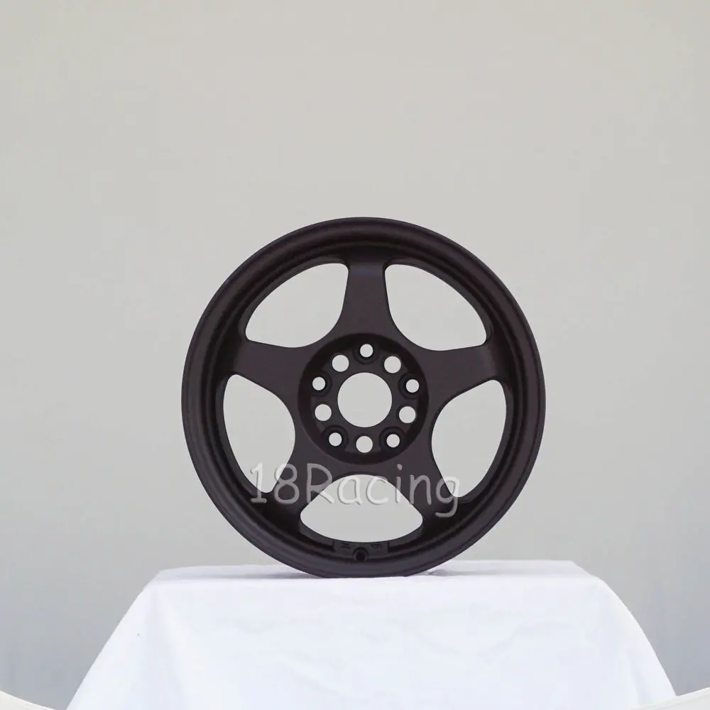 Flow Formed Rota Wheels Slipstream 1570 5X114.3 40 73 Satin  Black  11.5 Lbs 1