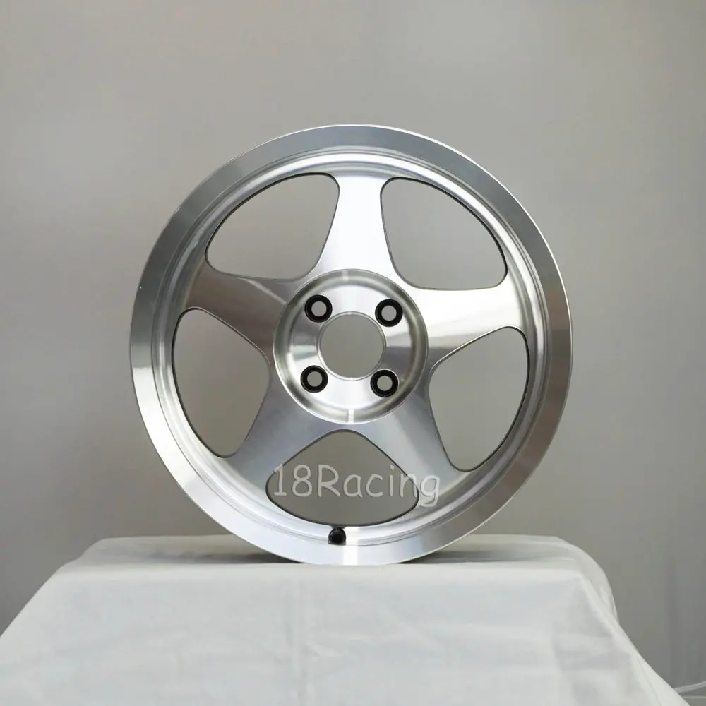 Flow Formed Streamer  Rota Wheels Slipstream 1670 4X100 40 67.1  Full Polish Gunmetal 1