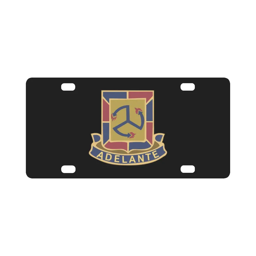 Army - 515Th Parachute Infantry Regiment - Dui Wo Txt X 300 Classic License Plate 1
