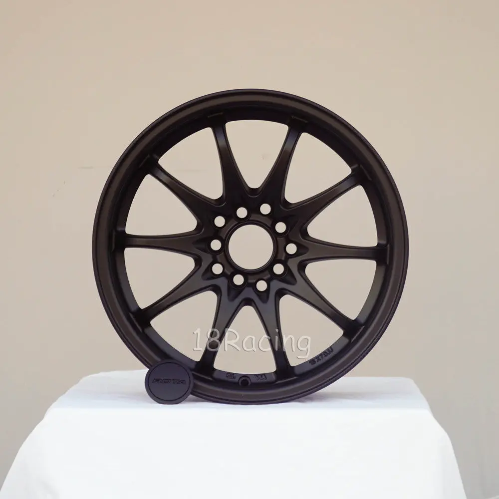 Rota Wheels Fighter 10 1670 5X100/114.3 40 73 Flat Black 1
