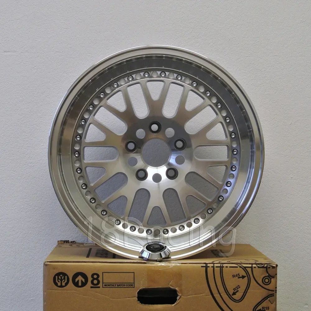 Rota Wheels Flush 1790 5X100 42 73 Full Polish Silver 1