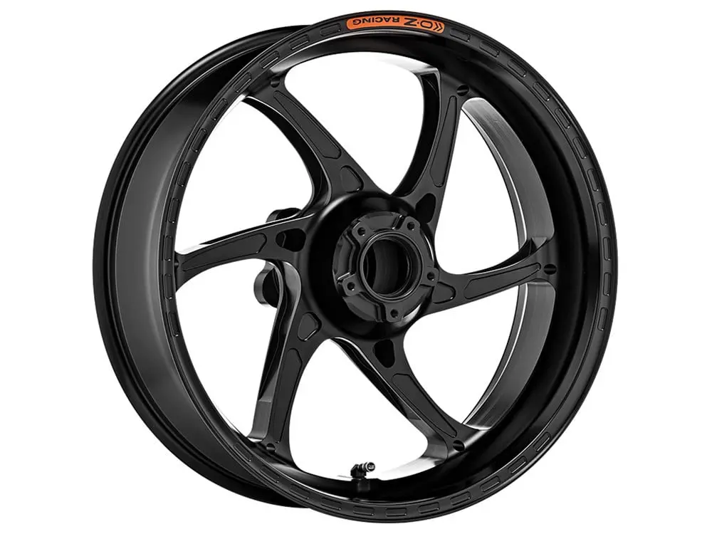 Oz Racing Gass Forged Aluminum Wheels – 6-Spoke Design Compatible With 2007–2022 Ducati Panigale, Monster, Multistrada & Streetfighter Models 3